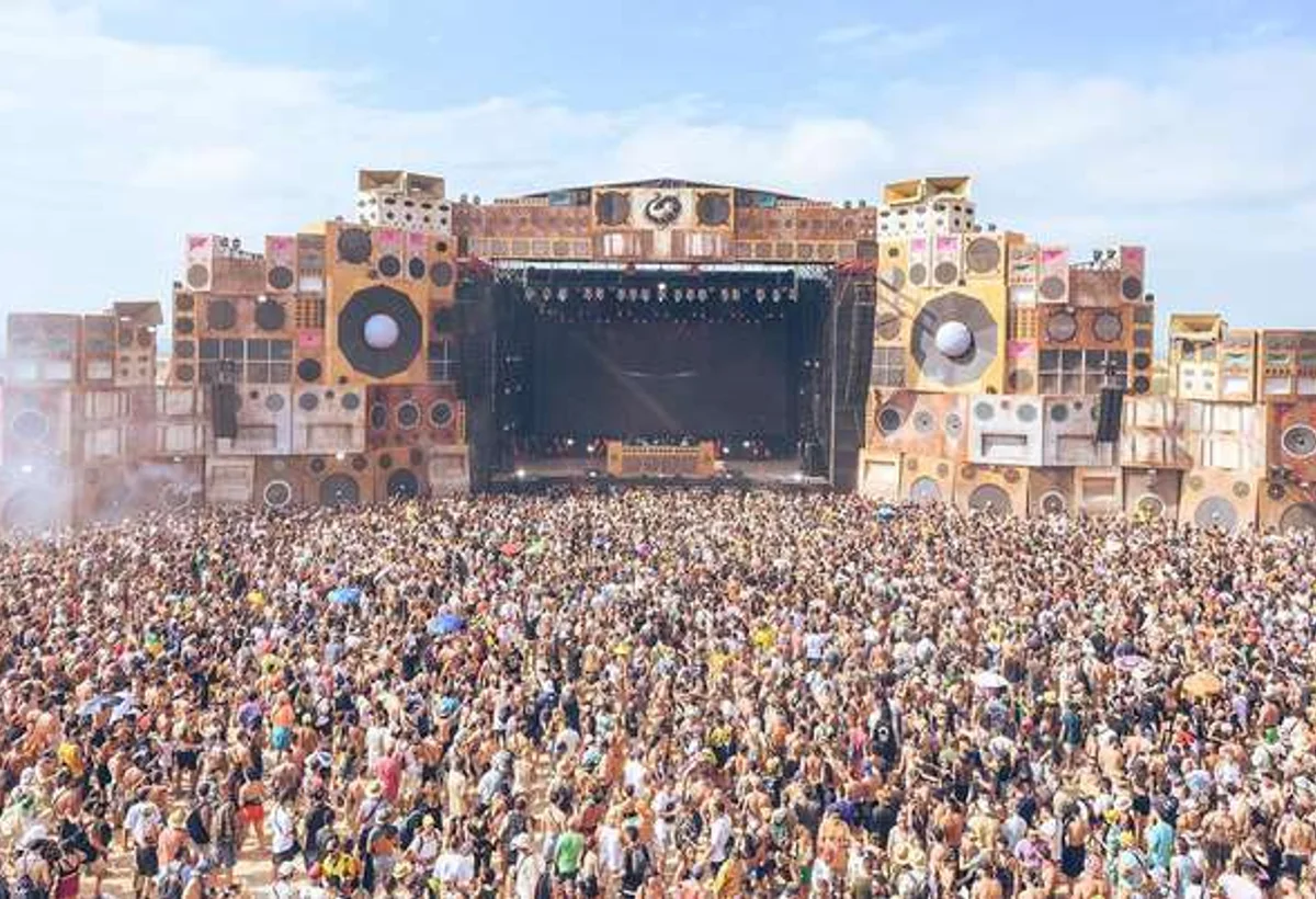 Festival con gran aforo y escenario
